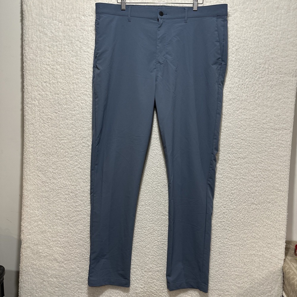 Banana Republic Men's Golf Pants Size 40 Light Blue Flat Front